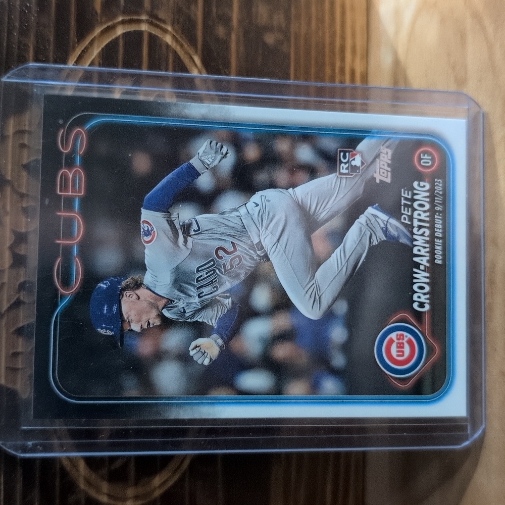 2024 Topps Pete Crow-Armstrong Rookie Debut Rookie Card Cubs